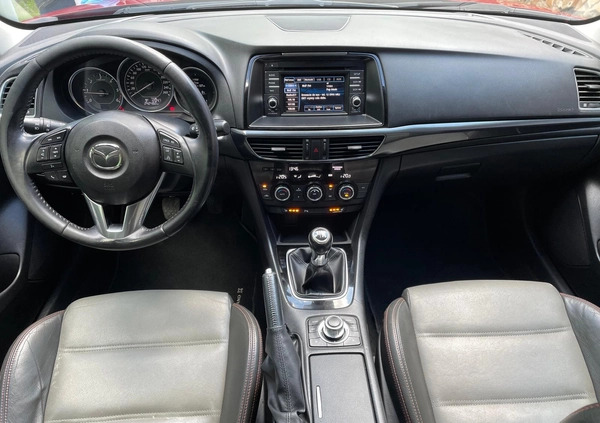 Mazda 6 cena 34900 przebieg: 242000, rok produkcji 2014 z Jeziorany małe 67